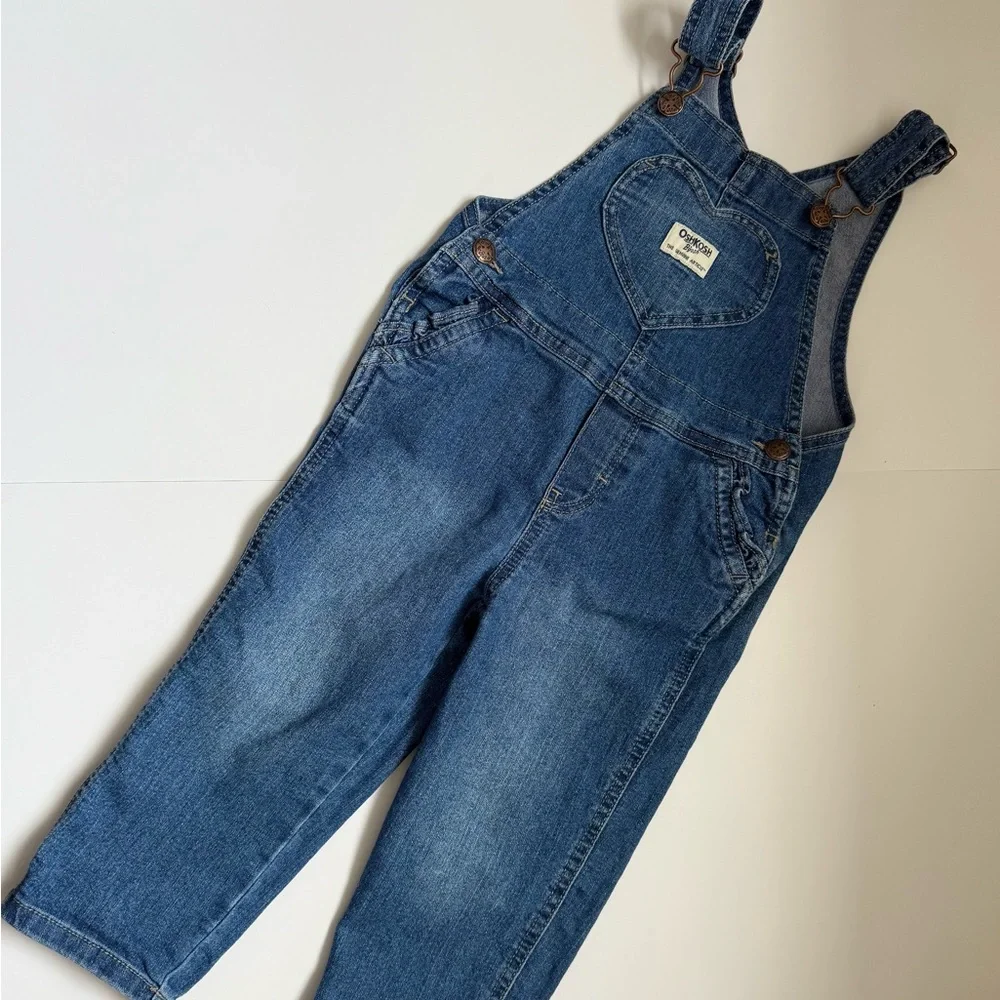 Oshkosh denim overalls - Picture 1 of 3